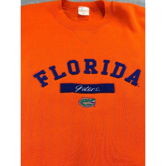 Vintage Florida Gators Sweatshirt M.J. Soffe 2XL Orange Crewneck Made In USA - Picture 2 of 7